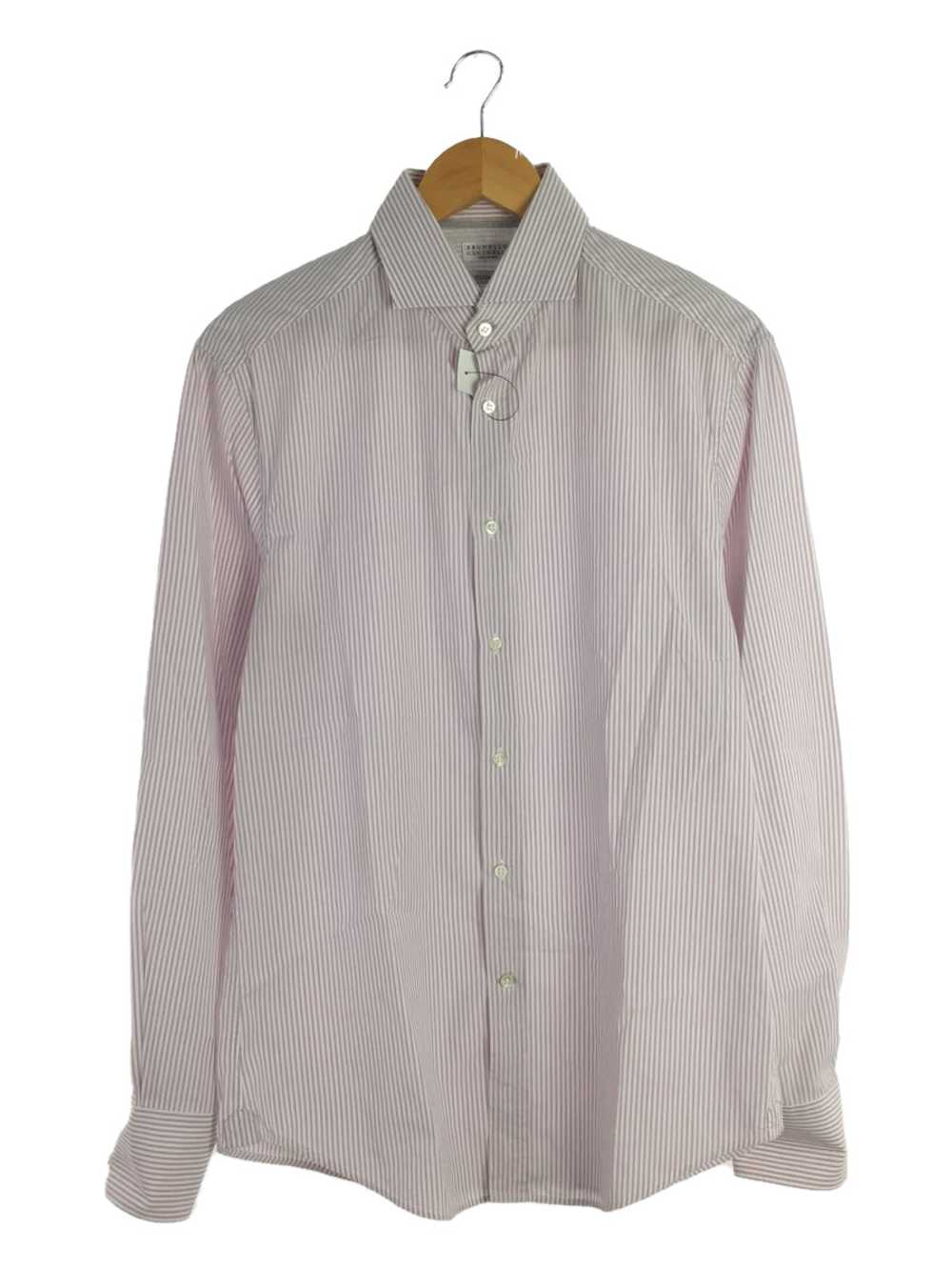 Brunello Cucinelli  Long Sleeve Shirt M Cotton Pi… - image 1