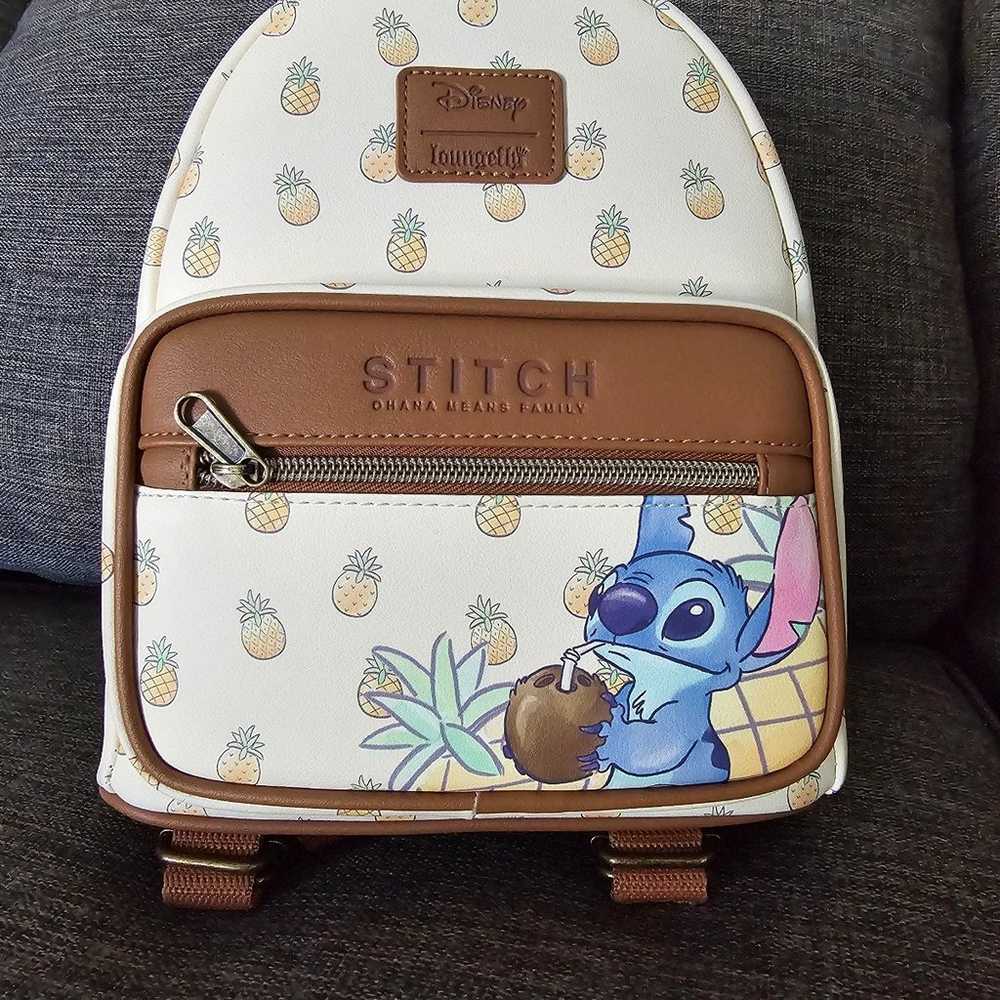 Disney Stitch Lougefly Mini backpack - image 1