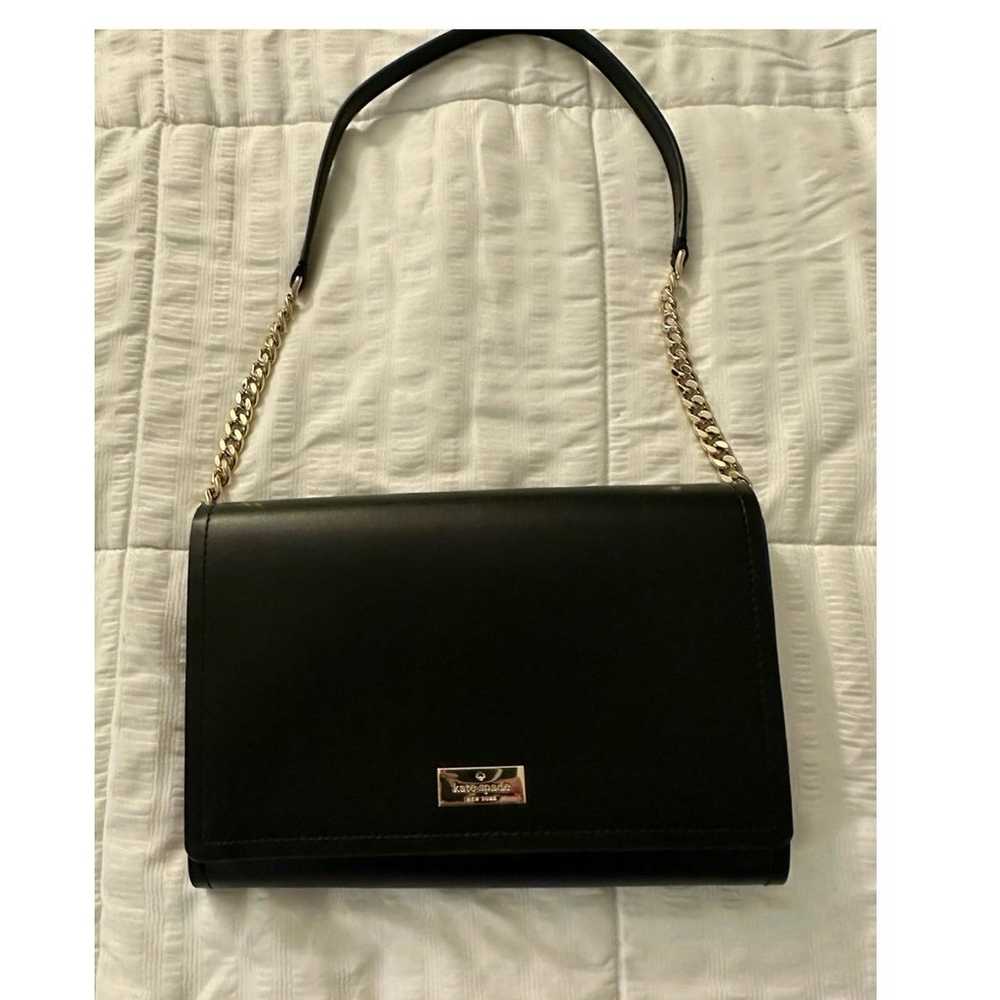 Kate Spade black leather handbags - image 1