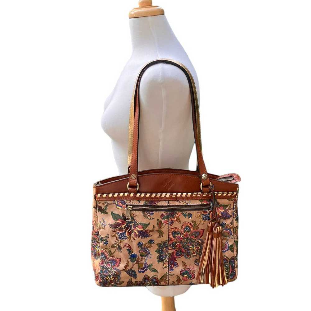 Patricia Nash Purse Poppy Multicolored Handbag Le… - image 10
