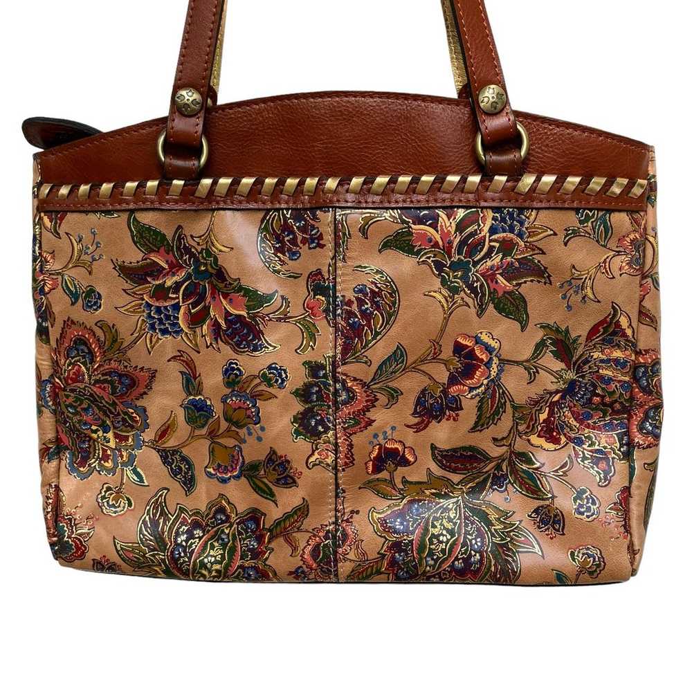 Patricia Nash Purse Poppy Multicolored Handbag Le… - image 2