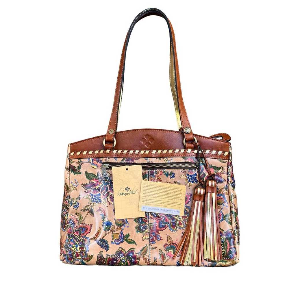 Patricia Nash Purse Poppy Multicolored Handbag Le… - image 4