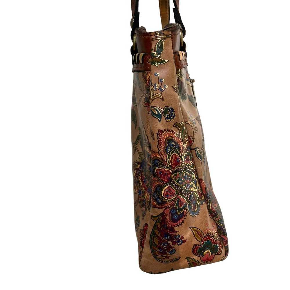 Patricia Nash Purse Poppy Multicolored Handbag Le… - image 6