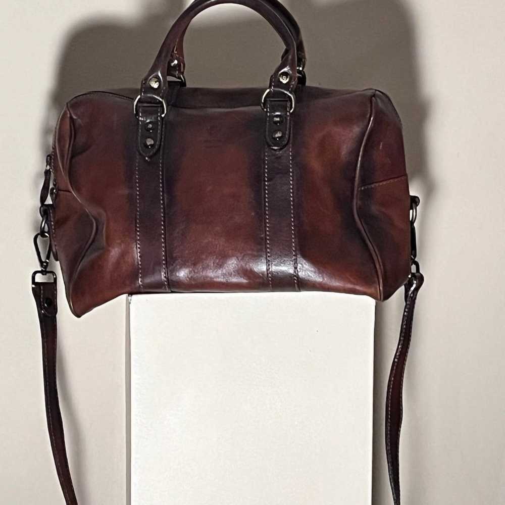 I Medici Firenze cognac color leather satchel - image 1
