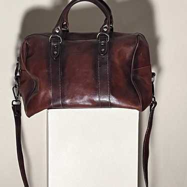 I Medici Firenze cognac color leather satchel - image 1