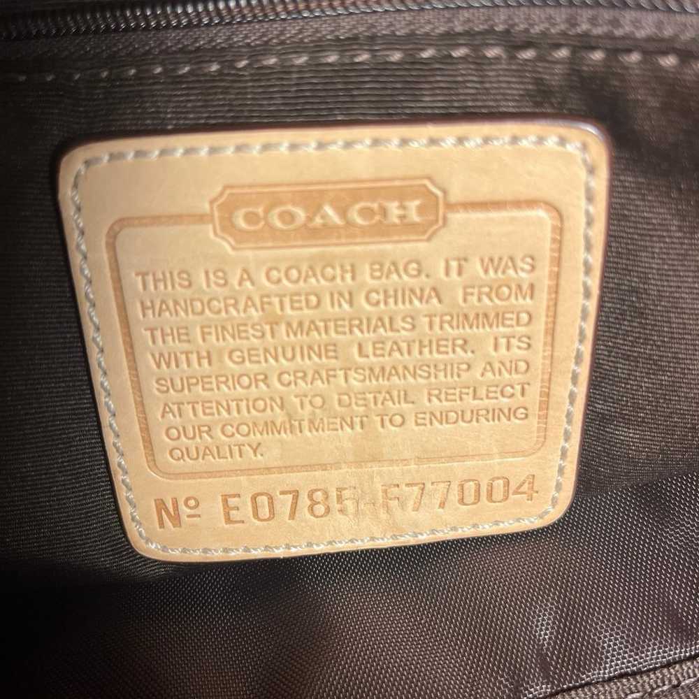 Coach diaper bag - image 4