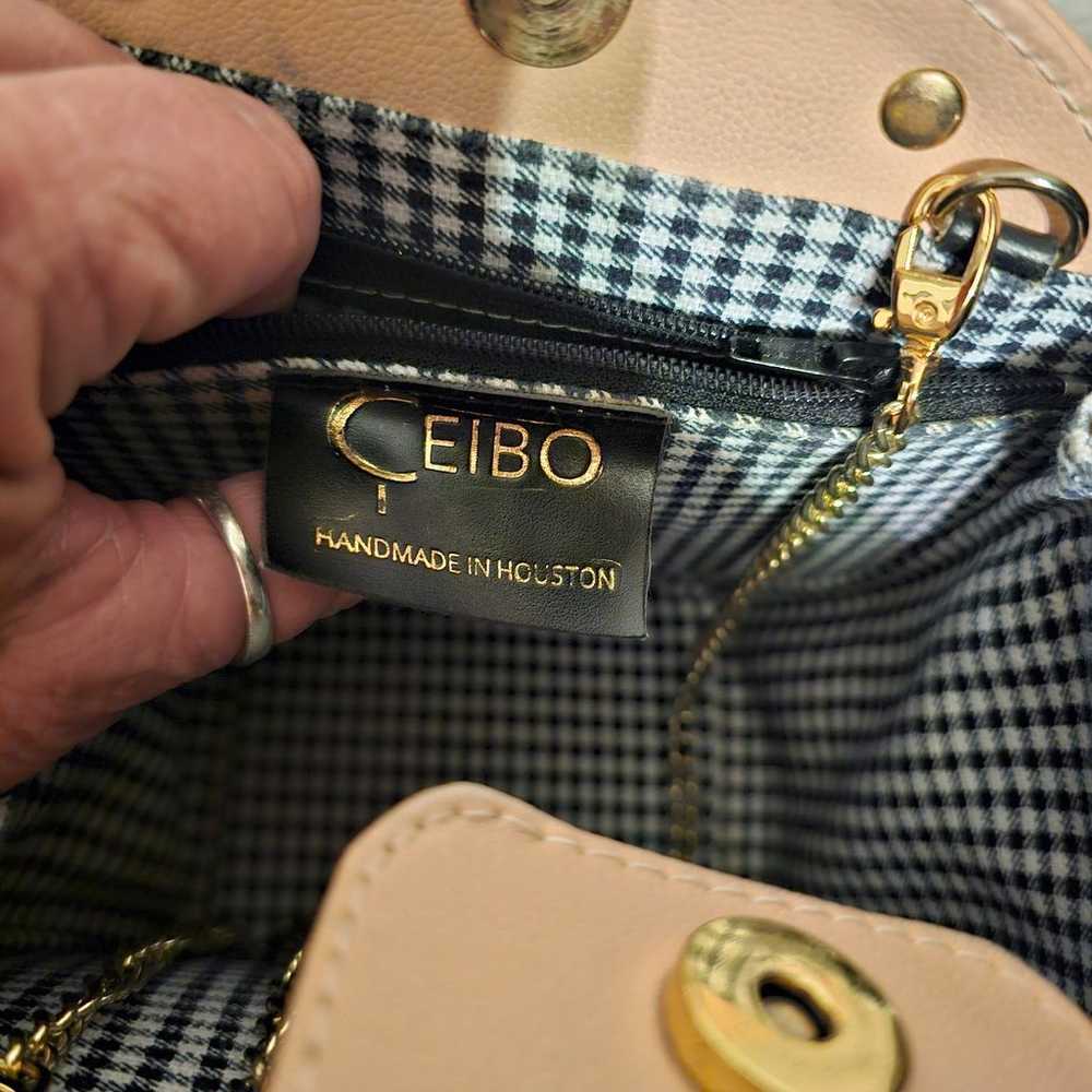 CEIBO Circle Bag ~ Handmade in Houston ~ VEGAN ~ … - image 2