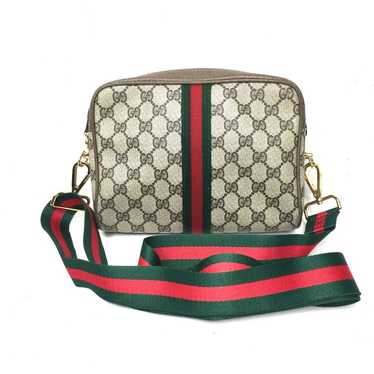Authentic Gucci brown crossbody bag clutch - image 1