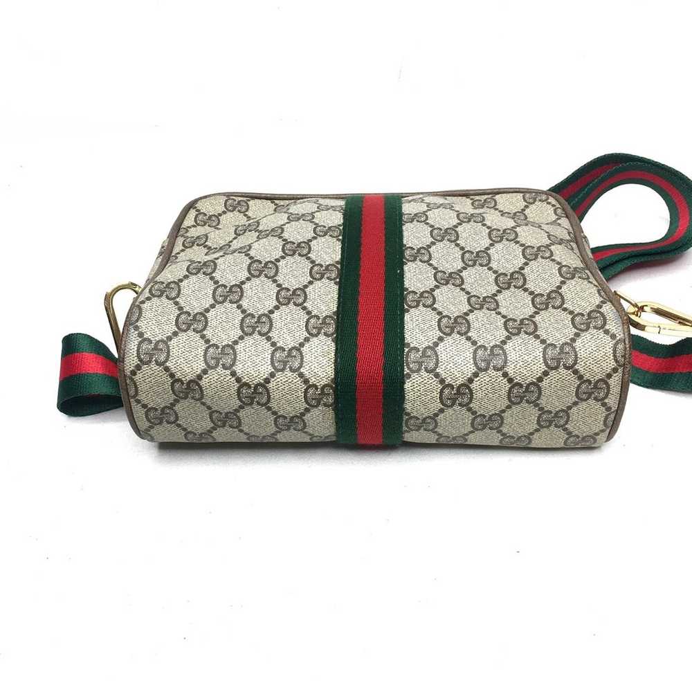 Authentic Gucci brown crossbody bag clutch - image 4