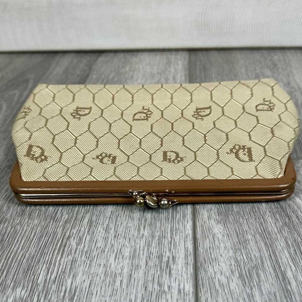 Christian Dior Vintage Honeycomb Double Pocket Po… - image 11