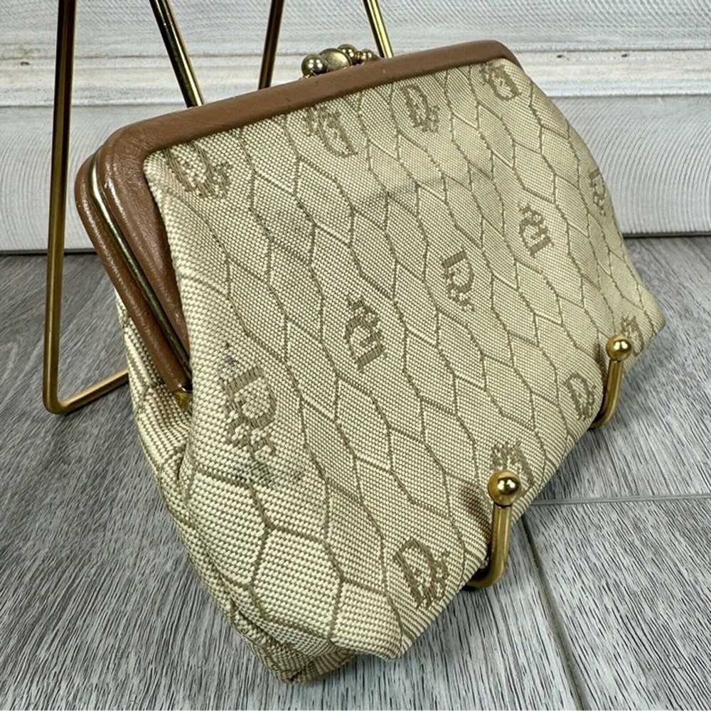 Christian Dior Vintage Honeycomb Double Pocket Po… - image 5