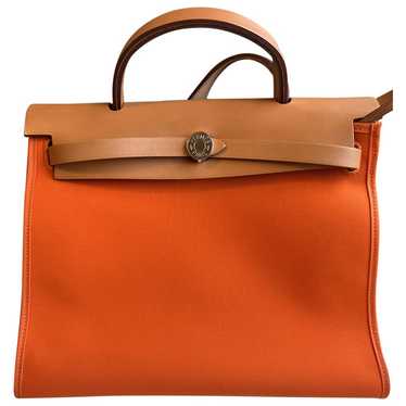 Hermès Herbag cloth handbag - image 1