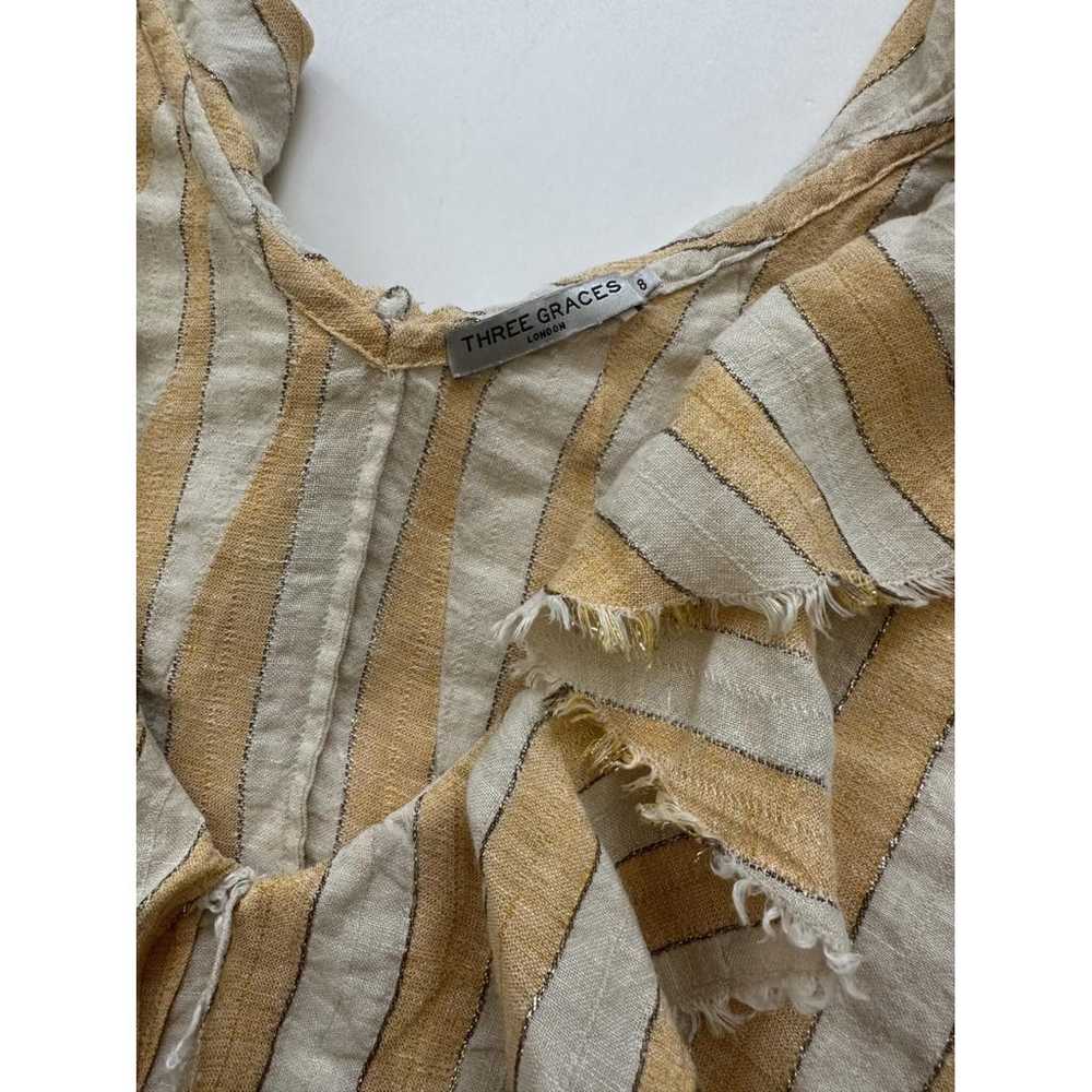 Three Graces London Linen maxi dress - image 3