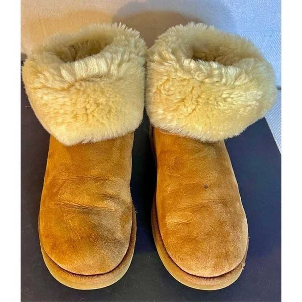 UGG One Button Bailey Tan Boots Size 9 - image 2