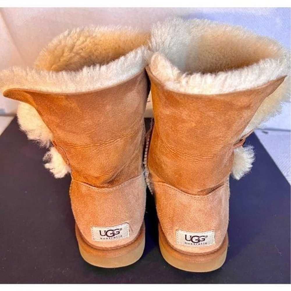 UGG One Button Bailey Tan Boots Size 9 - image 4