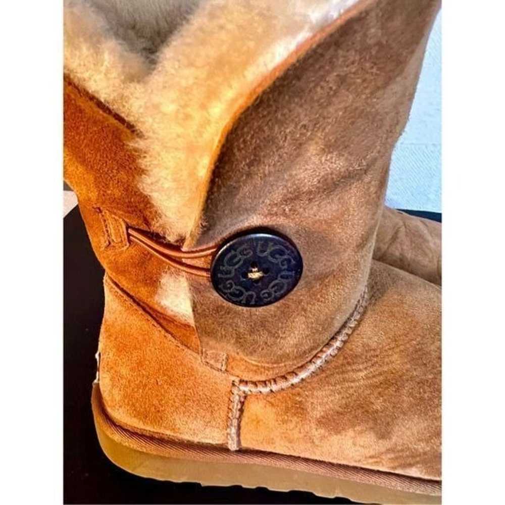 UGG One Button Bailey Tan Boots Size 9 - image 8