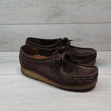 Clarks Originals womens Wallabee Ankle Suede Wedg… - image 1