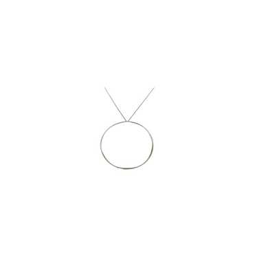 Ginette Ny Circle pink gold necklace - image 1