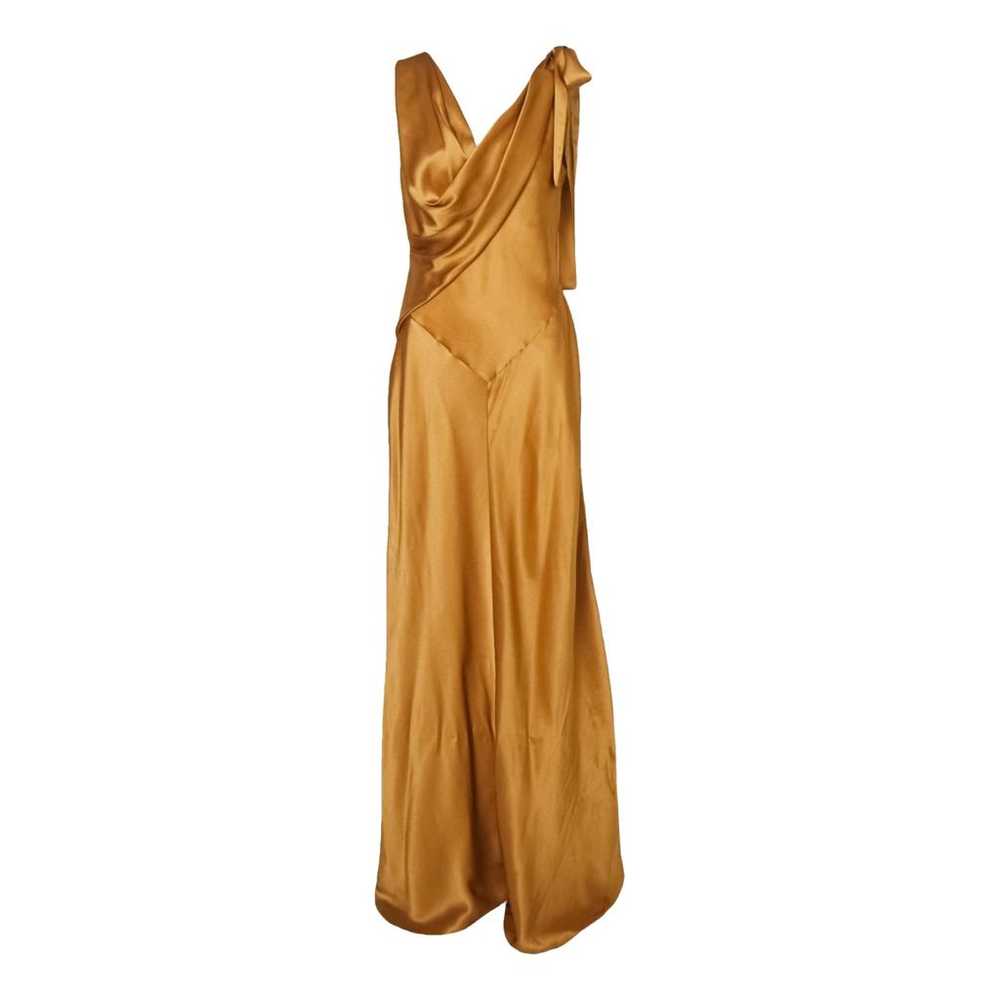 Alberta Ferretti Silk maxi dress - image 1