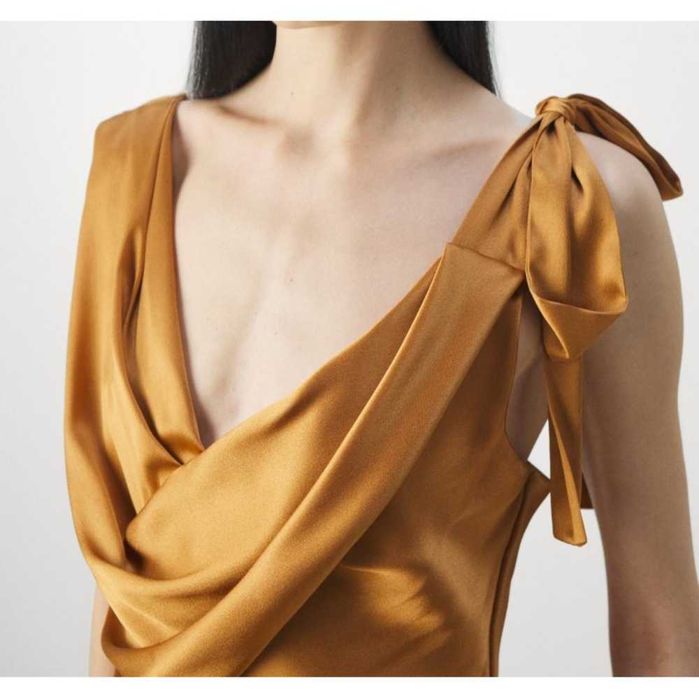 Alberta Ferretti Silk maxi dress - image 7