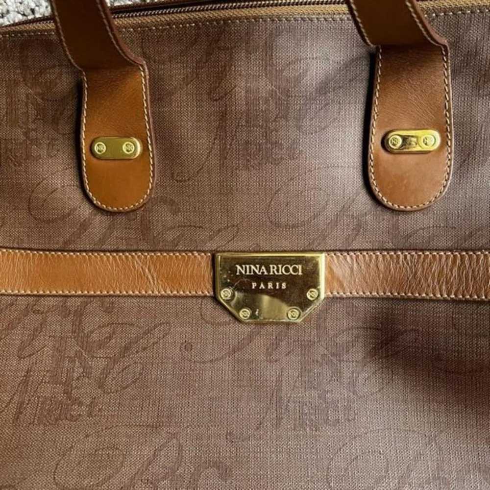 Nina Ricci Leather handbag - image 8