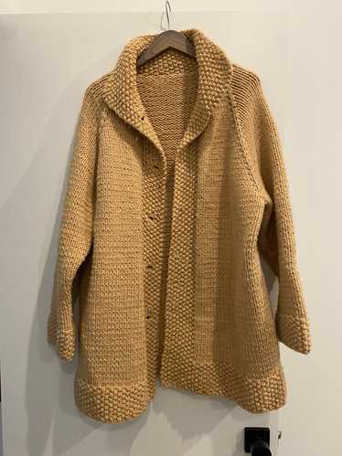 Handknit Sweater Jacket from France (One Size) |…