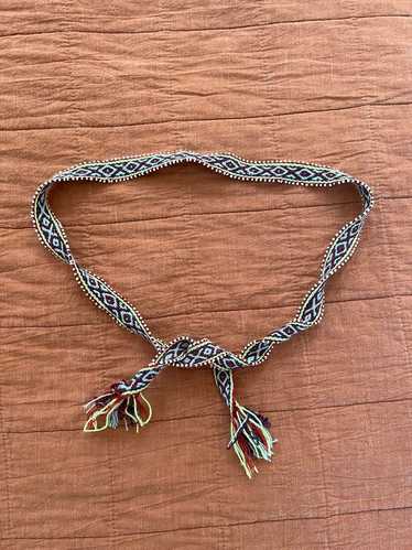 Brand Unknown Handwoven Peruvian Waist Belt or Hat