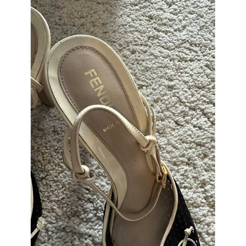 Fendi Velvet sandal - image 2