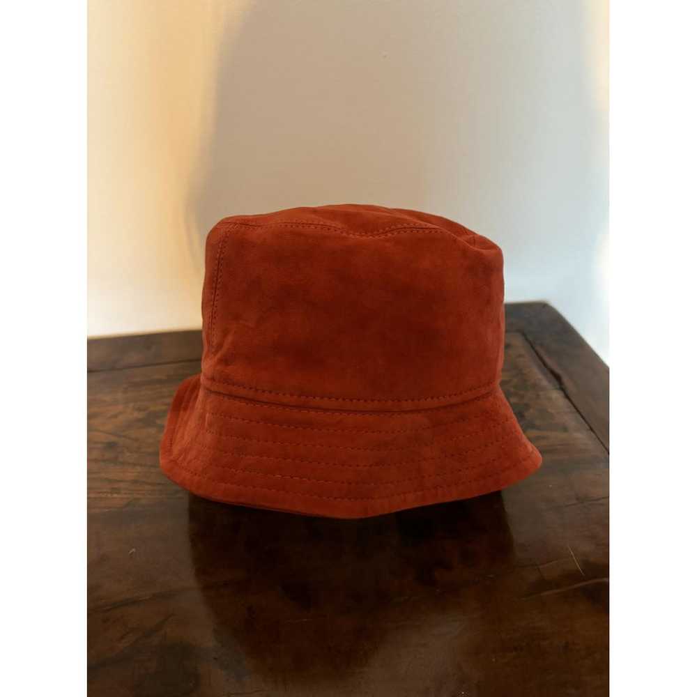 Borsalino Leather hat - image 3