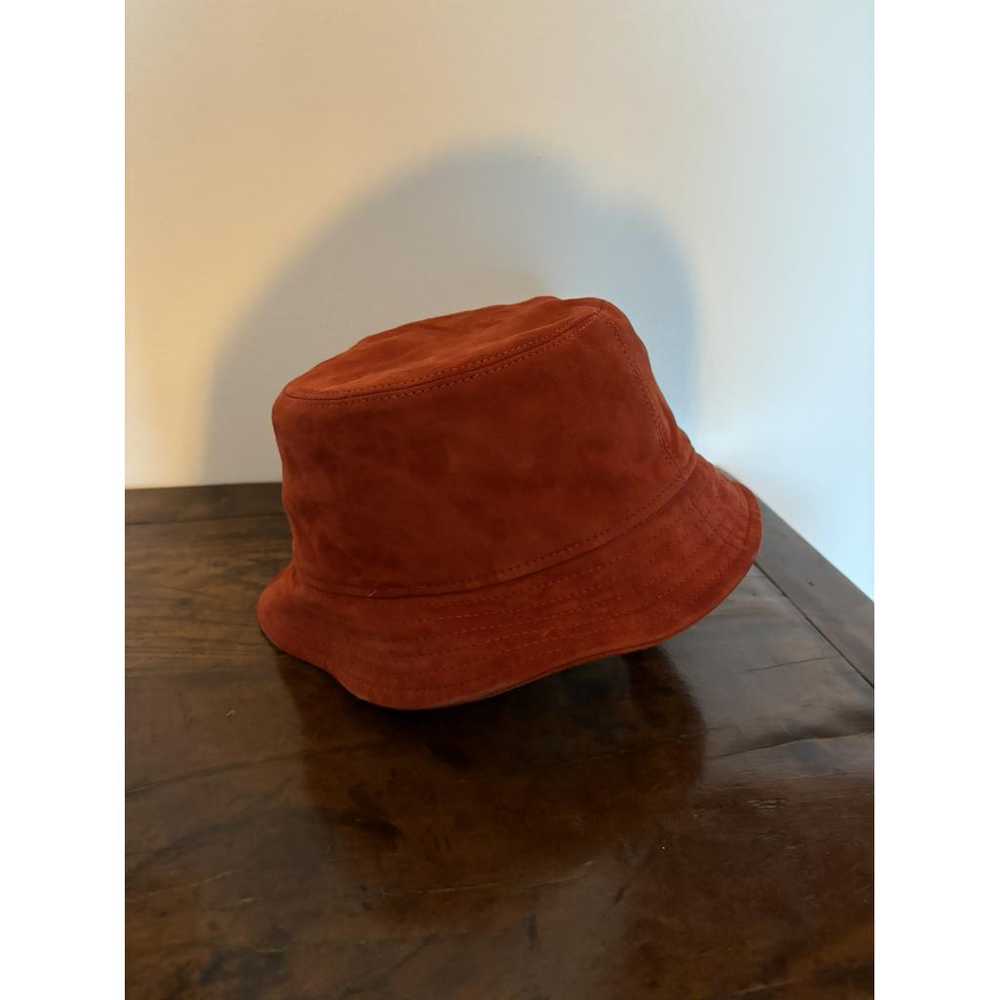 Borsalino Leather hat - image 4