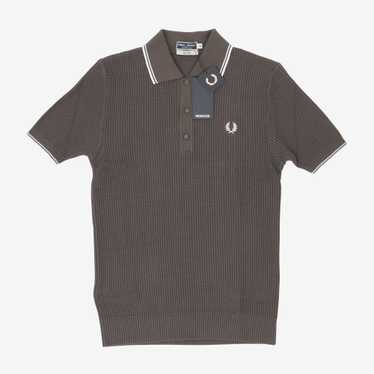 Fred Perry Reissue Textured Knit Polo Shirt