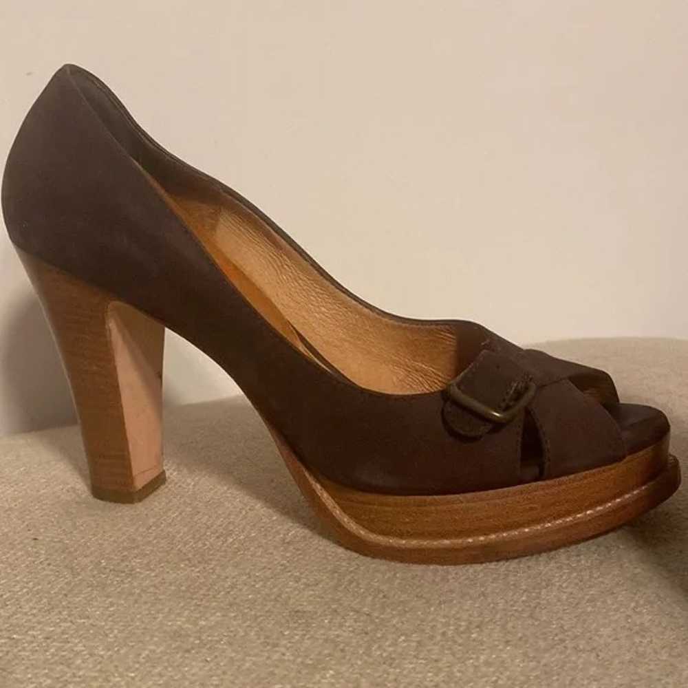 Michael Kors Brown Suede Shoes - image 2