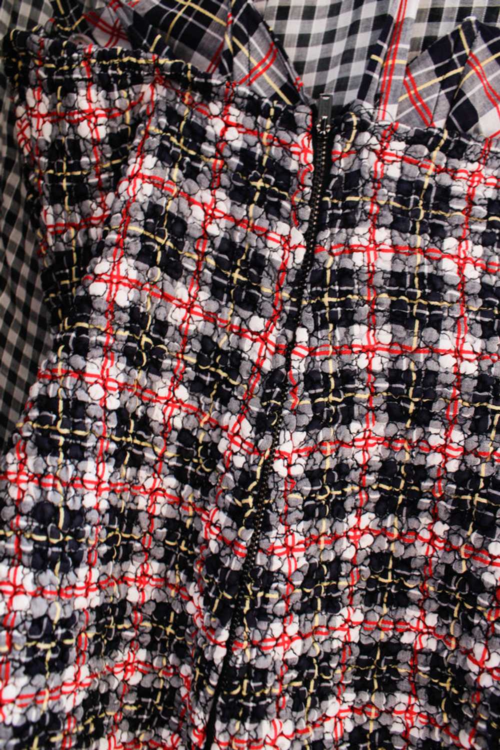 1950s Gingham Puckered Cotton Frances Sider Swims… - image 11