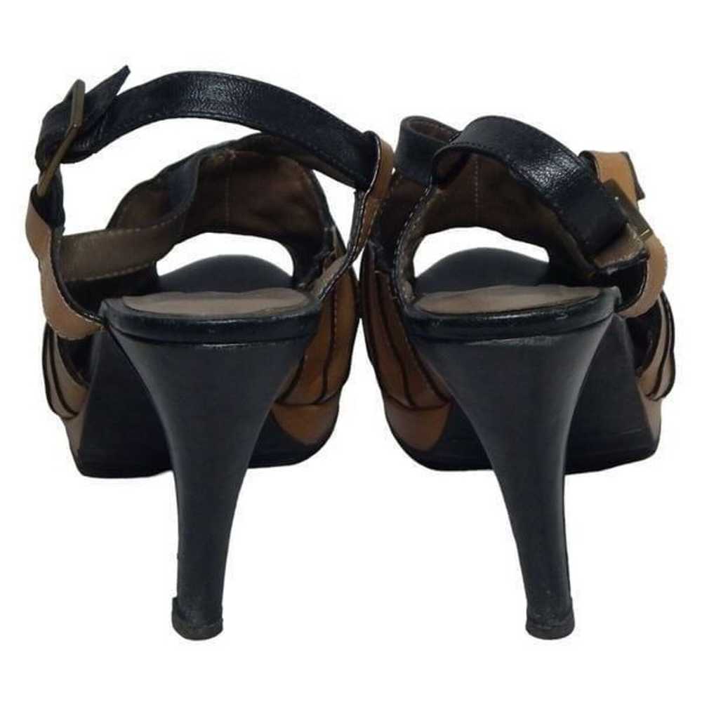 Milano Bags Leather Strappy Slingback 4" Stiletto… - image 8