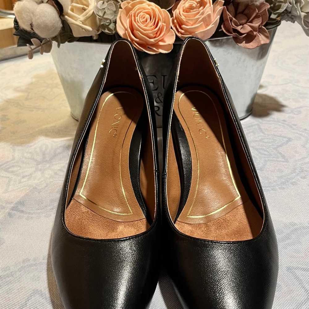 Vionic Madison Mia Black Leather Pointed Toe Heel… - image 7