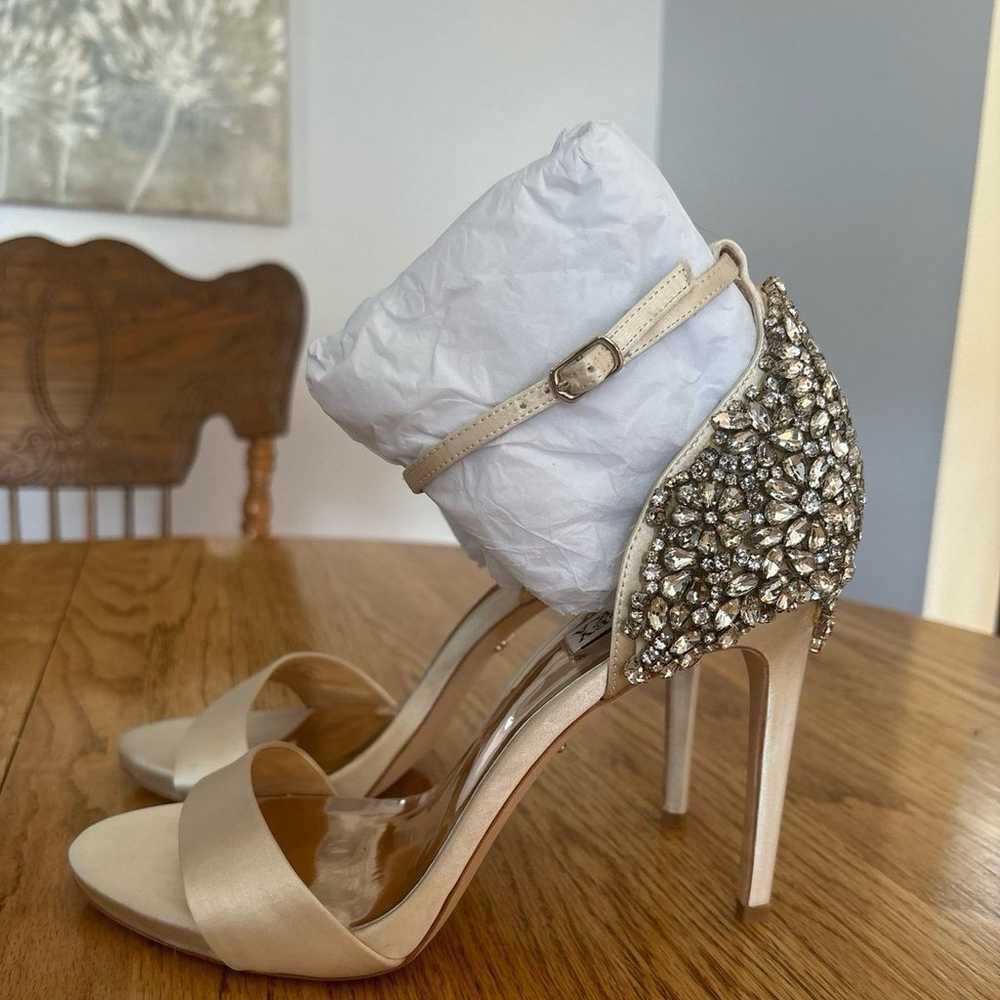 Bradley Mischka stiletto heels size 9.5 - image 1