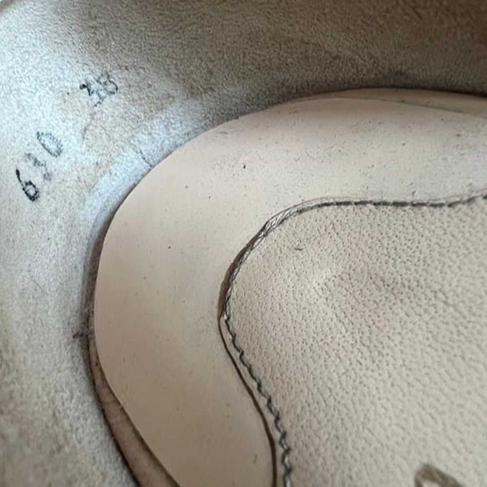 Christian Louboutin Women's Patent Leather Cream … - image 8