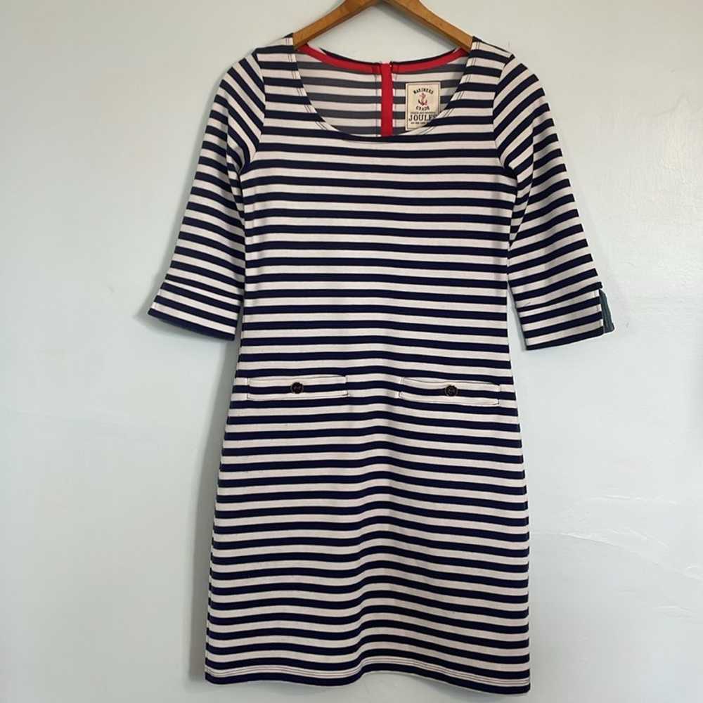 Joules Mariners Grade Blue and White Striped Naut… - image 2