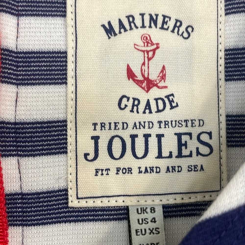 Joules Mariners Grade Blue and White Striped Naut… - image 7