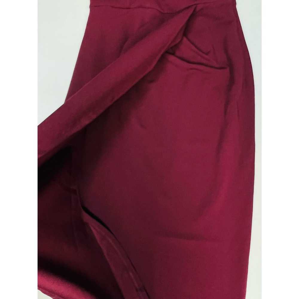 LULU'S SZ L So Flirty burgundy One-Shoulder Cutou… - image 3