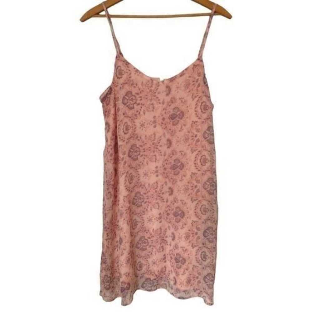 Y2K Slip Dress Shift Sheer Pink Sundress Cottagec… - image 12