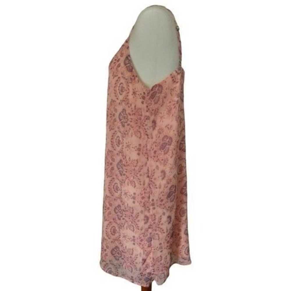 Y2K Slip Dress Shift Sheer Pink Sundress Cottagec… - image 6