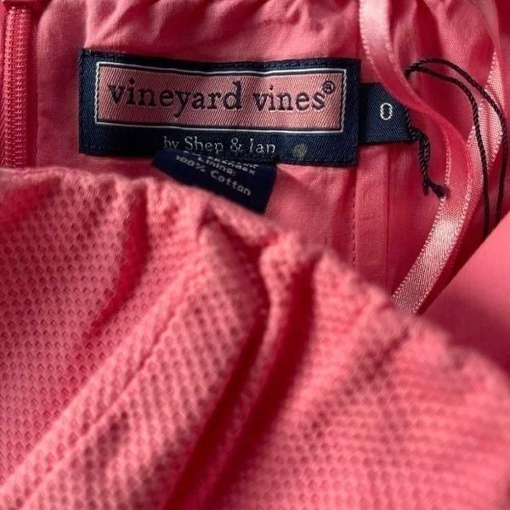 Vineyard Vines Strapless Pique Carolyn Dress - image 5