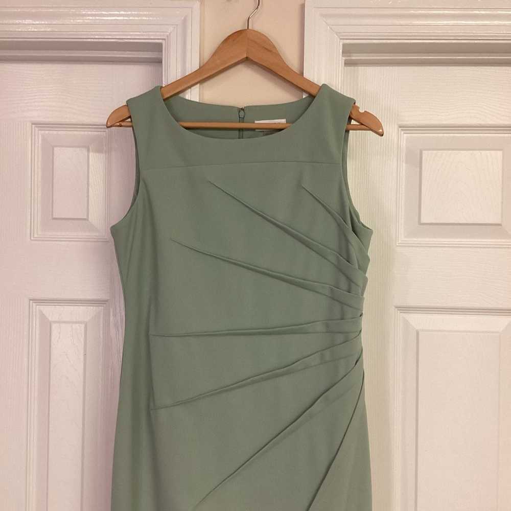 Dress Calvin Klein Seafoam Green Dress Size 10 - image 4