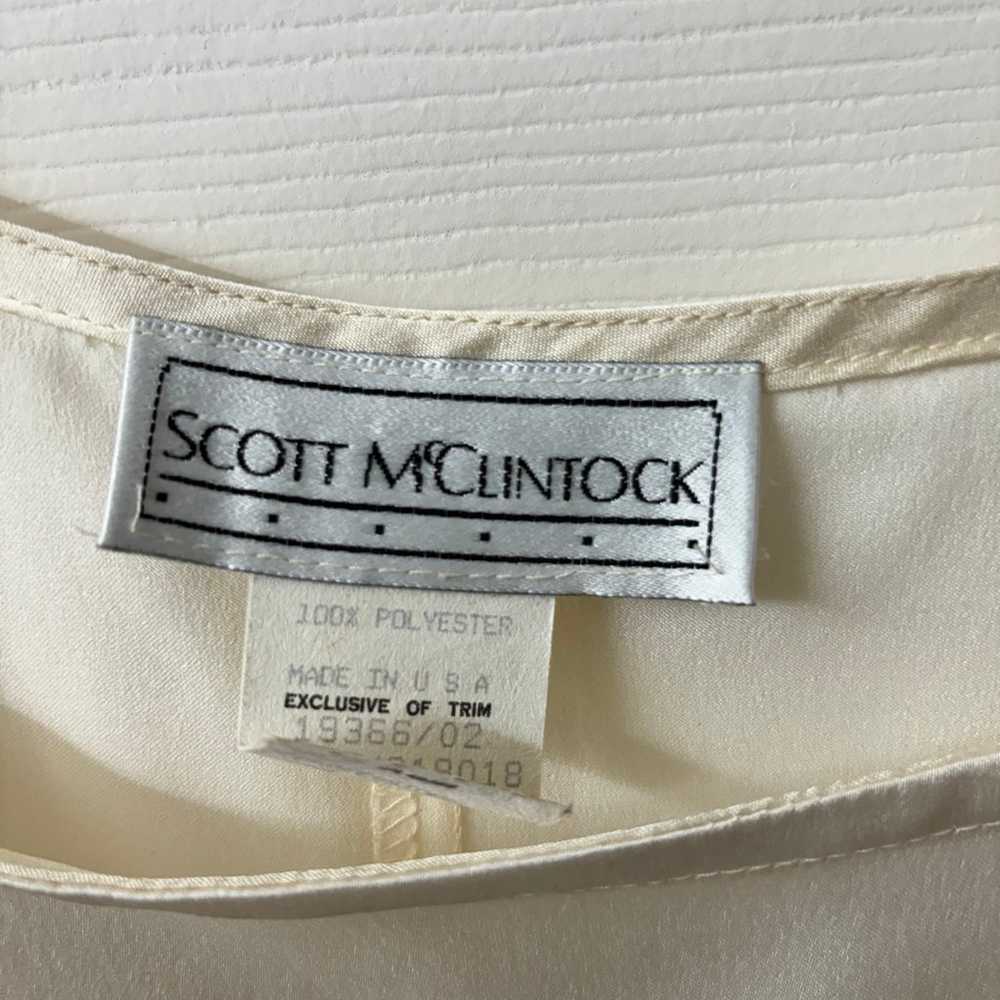 vintage scott mcclintock ivory slip om - image 4