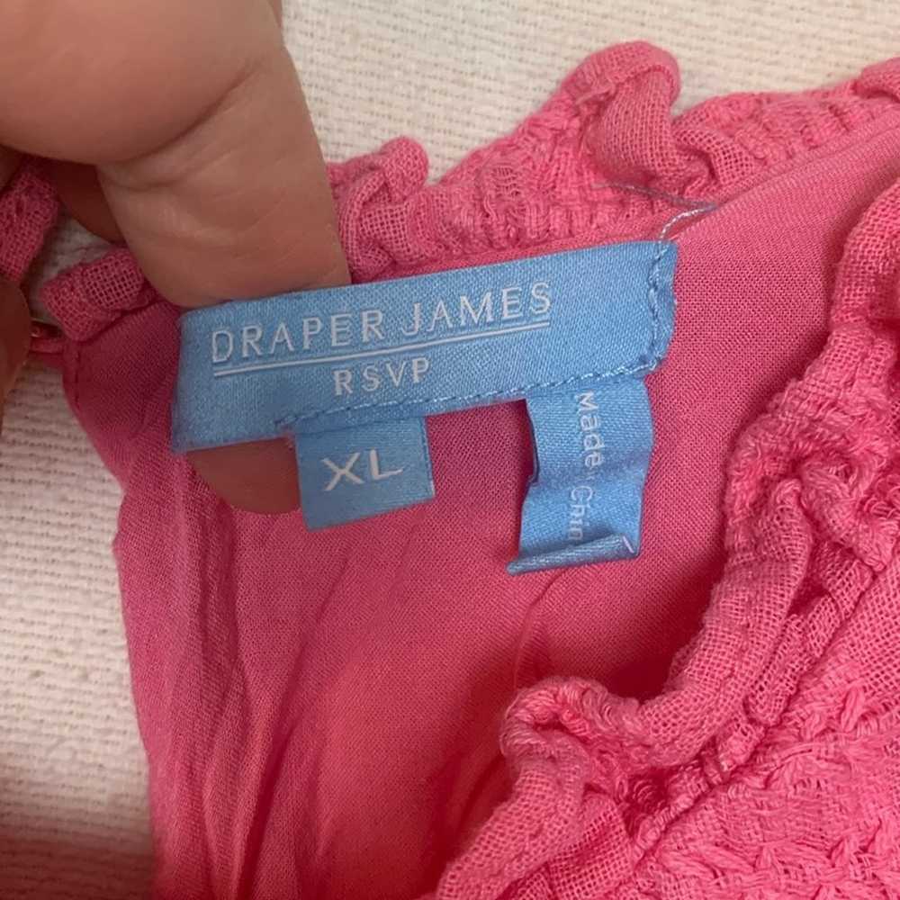 Draper James women's XL rsvp pink eyelet baby dol… - image 3