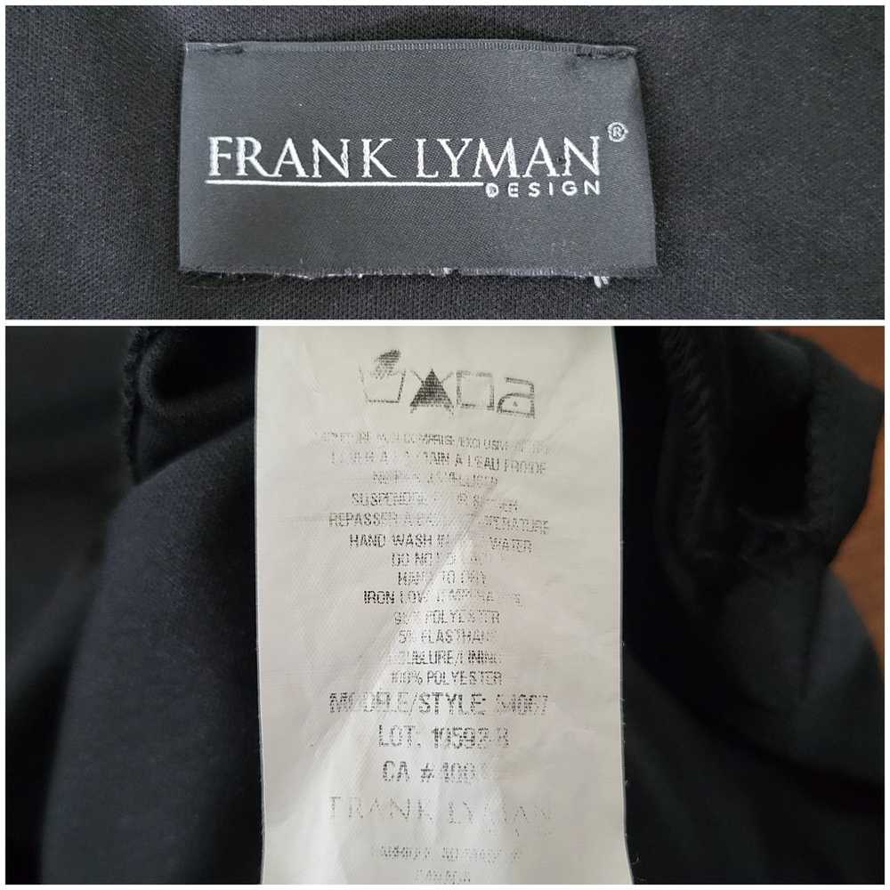 Frank Lyman Womens Black Zipper Front Sleeveless … - image 4