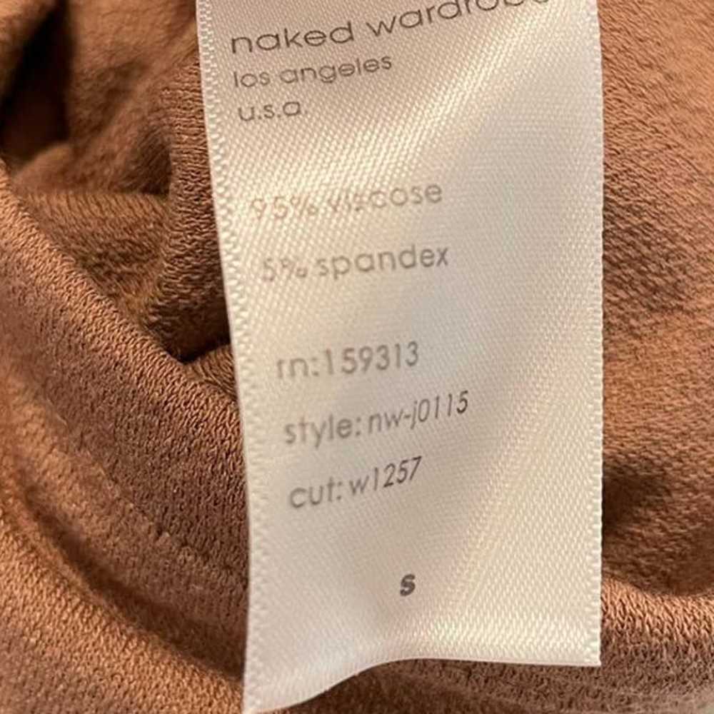 Naked Wardrobe Love U Knot Romper - Small - image 4