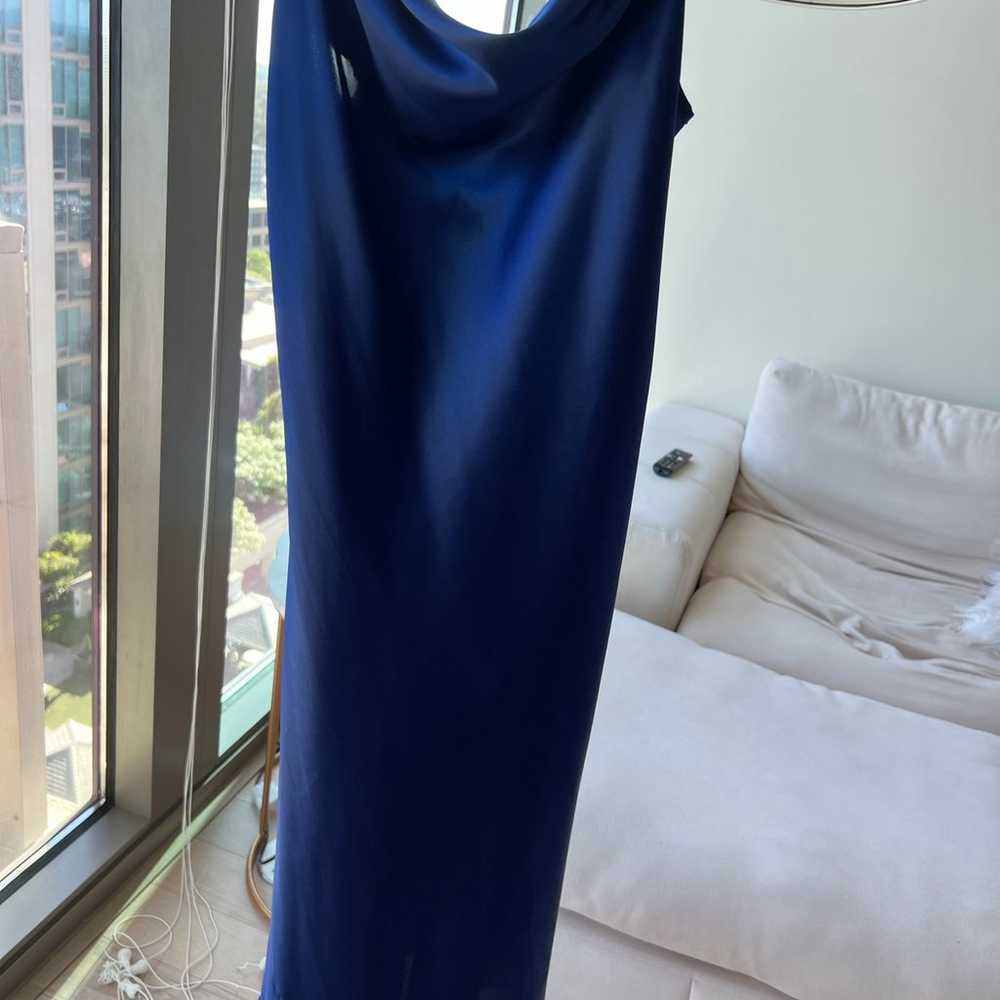 Blue Bebe Midi Dress - image 2