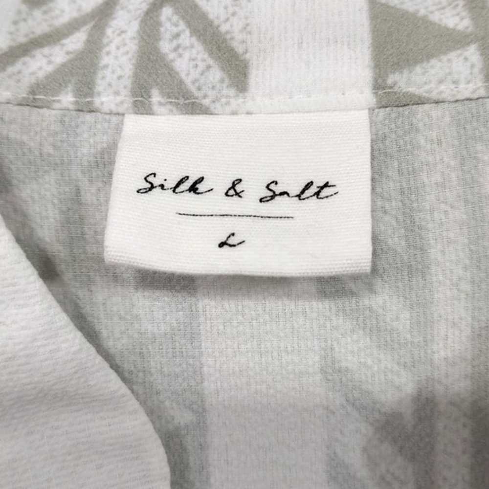 Silk & Salt Summer of Love Maxi Dress Womens L Wh… - image 10